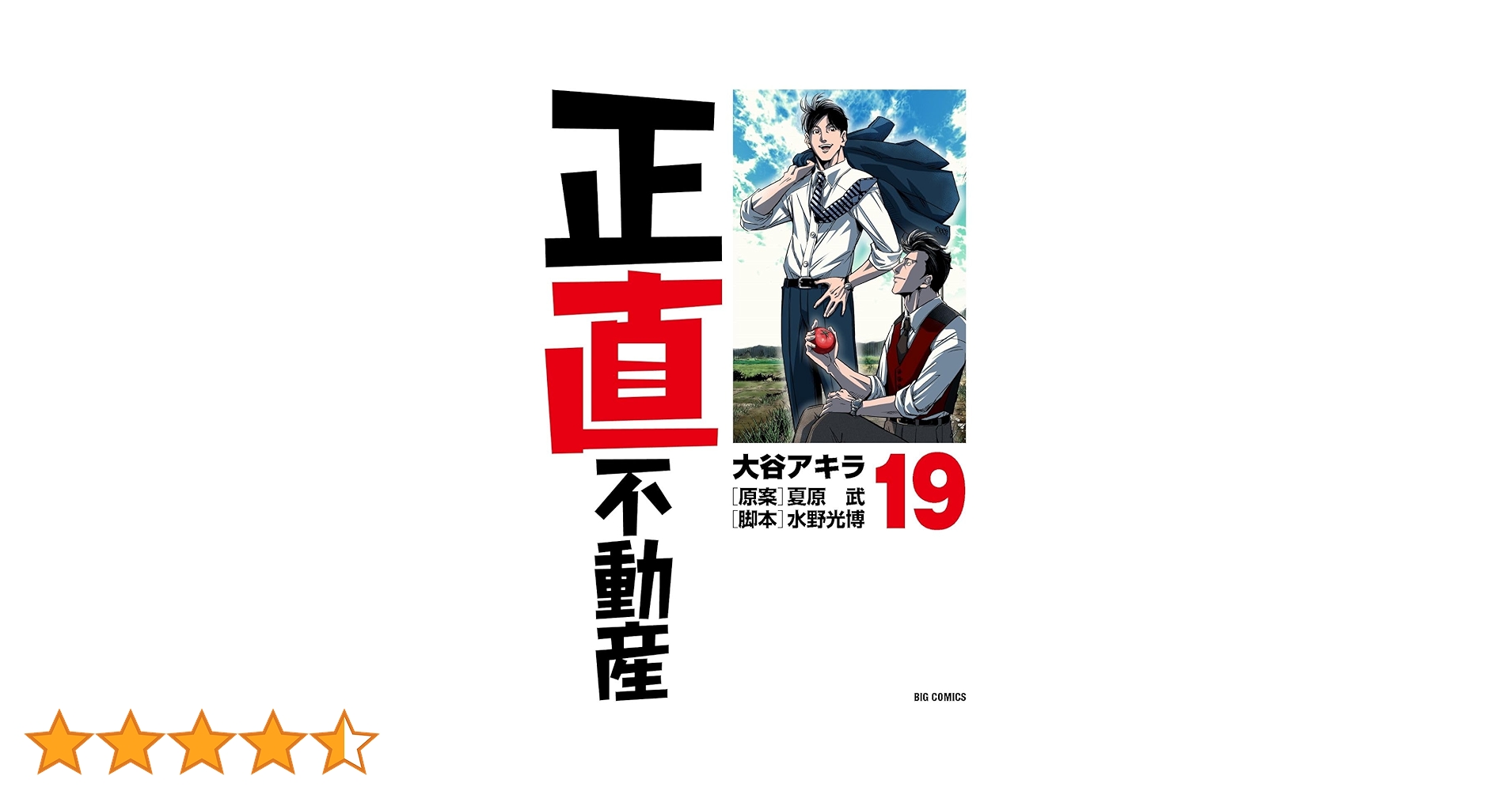 【美品】正直不動産（ビッグコミックス） 1〜19巻セット Amazon.co.jp: 正直不動産 (19) (ビッグコミックス) : 大谷